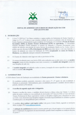 Edital UEM - 2026